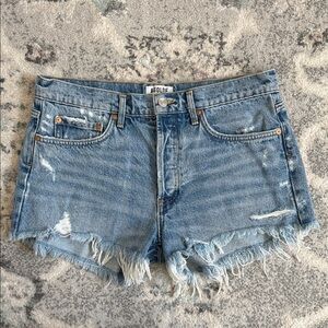 AGOLDE Parker Vintage Cut Off Short in Swapmeet